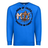 True Royal man of faith Premium Sweatshirt - MaliasSmallBusiness