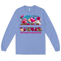 Colony Blue valentines day cna certified nursing assistant Long Sleeve Tee - AdoDesignShop