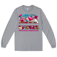 Heather Grey valentines day cna certified nursing assistant Long Sleeve Tee - AdoDesignShop