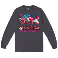 Smoke valentines day cna certified nursing assistant Long Sleeve Tee - AdoDesignShop