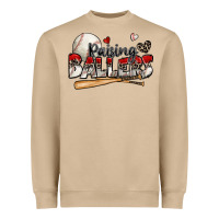 Mushroom raising ballers baseball Heavyweight Sweatshirt - Zillion Design Studio