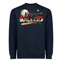 Navy raising ballers baseball Heavyweight Sweatshirt - Zillion Design Studio