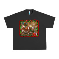 Pigment Black christmas farm animals Urban Heavy Tee - RanaPortraitStore