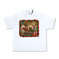 White christmas farm animals Urban Heavy Tee - RanaPortraitStore