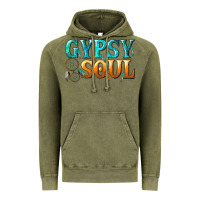 Vintage Olive gypsy soul Vintage Hoodie - texasbilliewilder