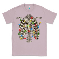 Lilac Christmas Rib Cage Classic Tee - FaDigitalArtStudio