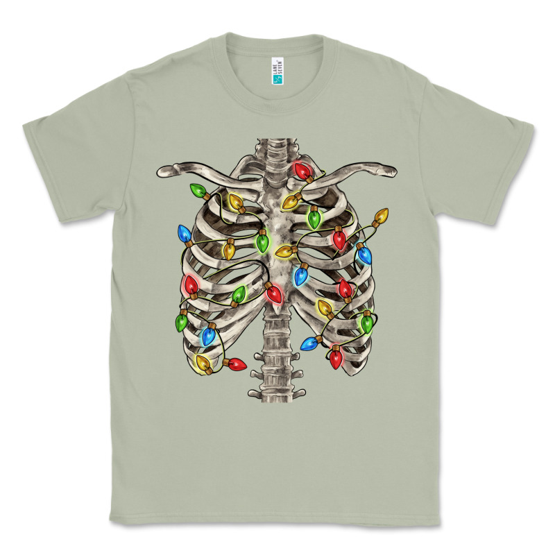 Christmas Rib Cage Classic Tee by FaDigitalArtStudio | Teevron