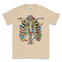Mushroom Christmas Rib Cage Classic Tee - FaDigitalArtStudio
