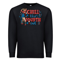Black chill the fourth out malia Premium Sweatshirt - MaliasSmallBusiness