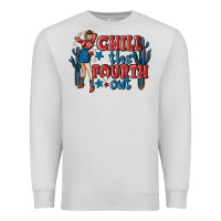 Dove Grey chill the fourth out malia Premium Sweatshirt - MaliasSmallBusiness