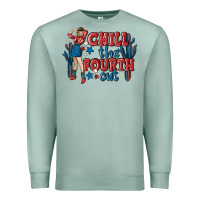 Seafoam chill the fourth out malia Premium Sweatshirt - MaliasSmallBusiness