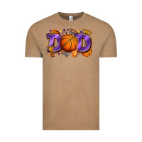 Vintage Coffee dad basketball Vintage Tee - Zillion Design Studio