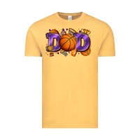 Vintage Mustard dad basketball Vintage Tee - Zillion Design Studio
