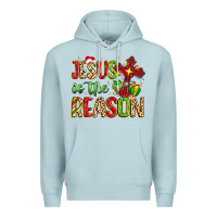 Blue Mist jesus is the reason Premium Hoodie - MaliasSmallBusiness