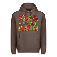 Coffee jesus is the reason Premium Hoodie - MaliasSmallBusiness