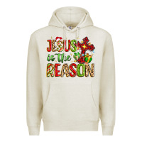Oatmeal Heather jesus is the reason Premium Hoodie - MaliasSmallBusiness
