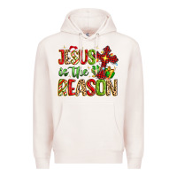 Pale Pink jesus is the reason Premium Hoodie - MaliasSmallBusiness