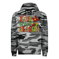 Slate Camo jesus is the reason Premium Hoodie - MaliasSmallBusiness