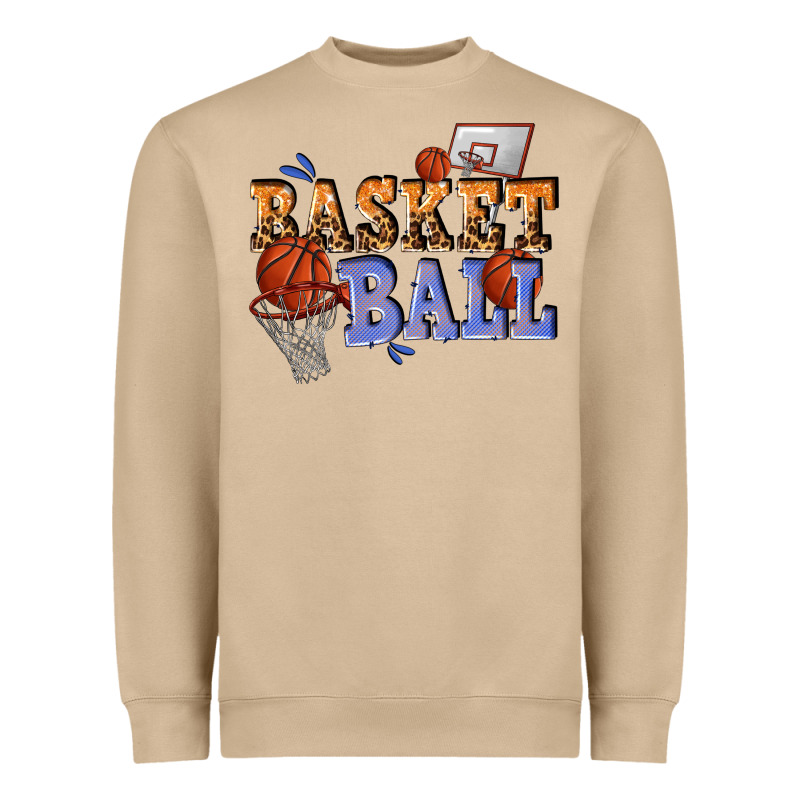 Basketball Heavyweight Sweatshirt by texasbilliewilder | Teevron
