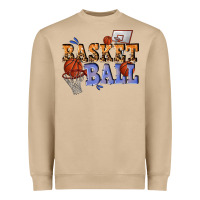 Mushroom basketball Heavyweight Sweatshirt - texasbilliewilder