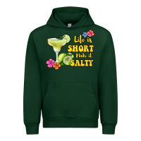 Forest Green life is short make it salty Urban Hoodie - Jasminsmagicworld