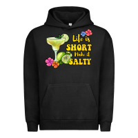 Pigment Black life is short make it salty Urban Hoodie - Jasminsmagicworld