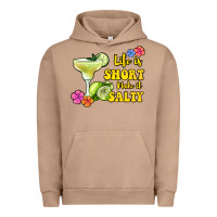 Pigment Burro life is short make it salty Urban Hoodie - Jasminsmagicworld