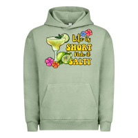 Pigment Oil Green life is short make it salty Urban Hoodie - Jasminsmagicworld