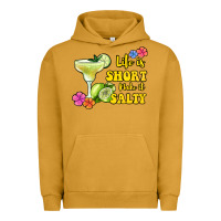 Pigment Peanut Butter life is short make it salty Urban Hoodie - Jasminsmagicworld