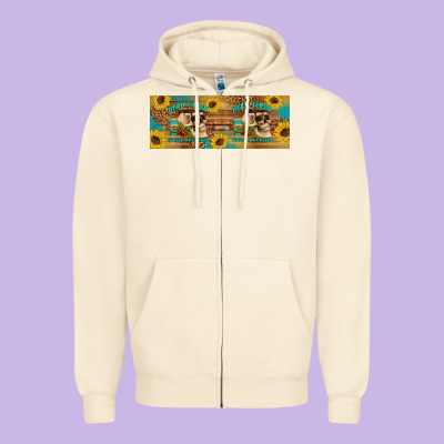 Dead Tired Fueled By Coffee  Mug 11 Oz Zipper Hoodie Designed By Artiststas