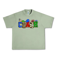 Oil Green coach Urban Heavy Tee - Zillion Design Studio