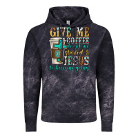 Cloud Black give me coffee to get me started Vintage Hoodie - texasbilliewilder