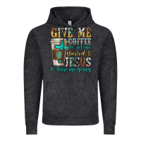 Vintage Black give me coffee to get me started Vintage Hoodie - texasbilliewilder