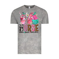 Cloud Rock nurse coffee scrubs rubber gloves Vintage Tee - texasbilliewilder
