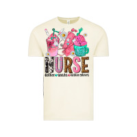 Vintage Arctic nurse coffee scrubs rubber gloves Vintage Tee - texasbilliewilder
