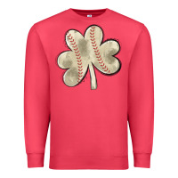 Cardinal baseball distressed shamrock Premium Sweatshirt - MaliasSmallBusiness