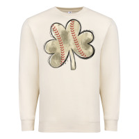 Sandshell baseball distressed shamrock Premium Sweatshirt - MaliasSmallBusiness