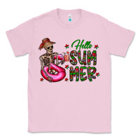 Bubblegum Pink hello summer Classic Tee - CowhideDigitalArt