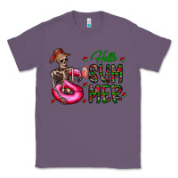 Lavender hello summer Classic Tee - CowhideDigitalArt