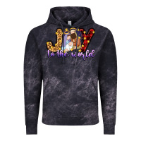 Cloud Black joy to the world Vintage Hoodie - Zillion Design Studio