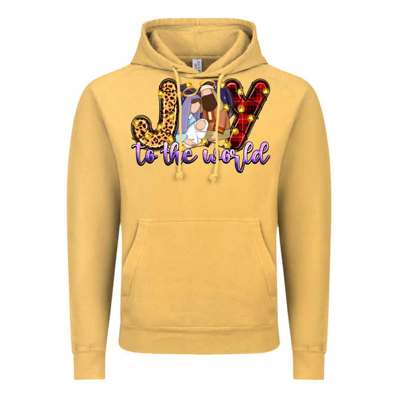 Joy To The World Vintage Hoodie by Zillion Design Studio | Teevron