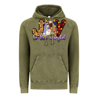 Vintage Olive joy to the world Vintage Hoodie - Zillion Design Studio