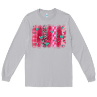 Moon Dust valentines day brushstroke Long Sleeve Tee - OliviaCreatesArt