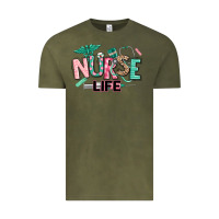 Vintage Olive nurse life Vintage Tee - texasbilliewilder