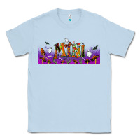 Dusty Blue halloween mini libbey glass Classic Tee - BundleAndBundleShop
