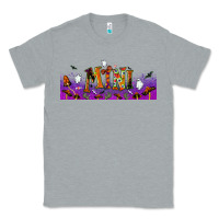 Heather Grey halloween mini libbey glass Classic Tee - BundleAndBundleShop