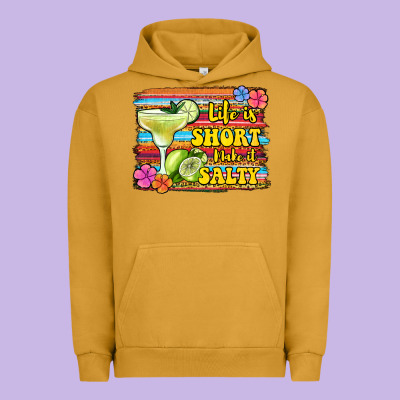 Life Is Short Make It Salty Urban Hoodie Designed By Jasminsmagicworld