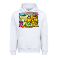 White life is short make it salty Urban Hoodie - Jasminsmagicworld