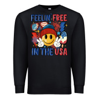 Black feelin free in the usa Premium Sweatshirt - MaliasSmallBusiness
