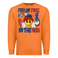 Carrot feelin free in the usa Premium Sweatshirt - MaliasSmallBusiness